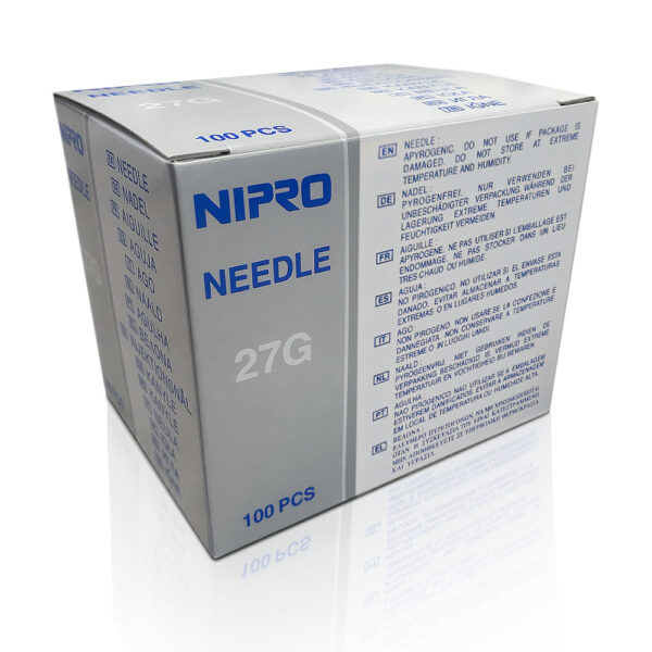 Nipro Needles 27G (EXPIRES 2025-05-31..)